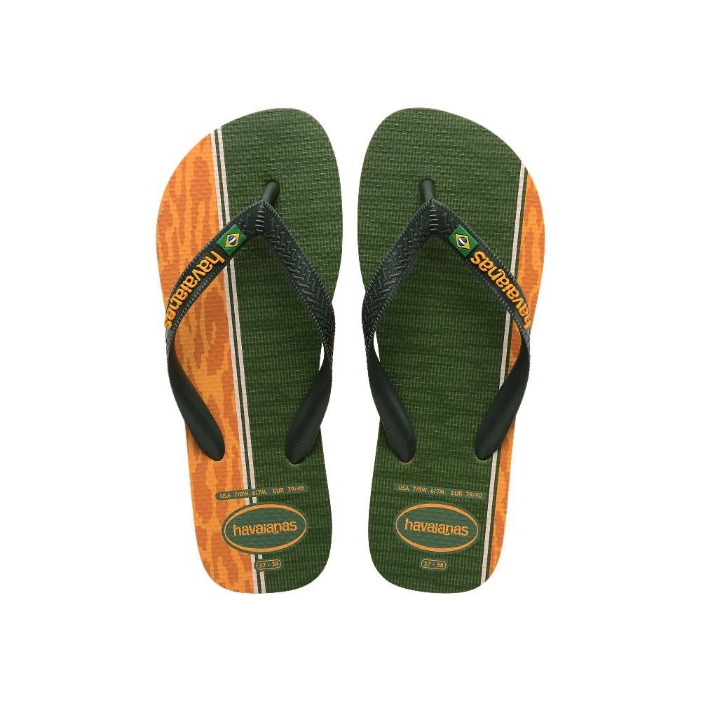 Top Nations I - Brazil Flip Flops
