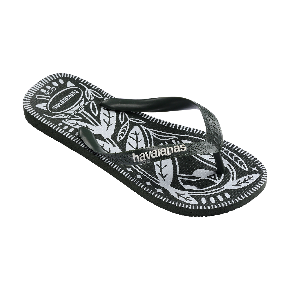 Feita de Ginga JARDIM NOTURNO Flip Flops