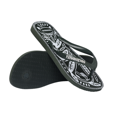 Feita de Ginga JARDIM NOTURNO Flip Flops
