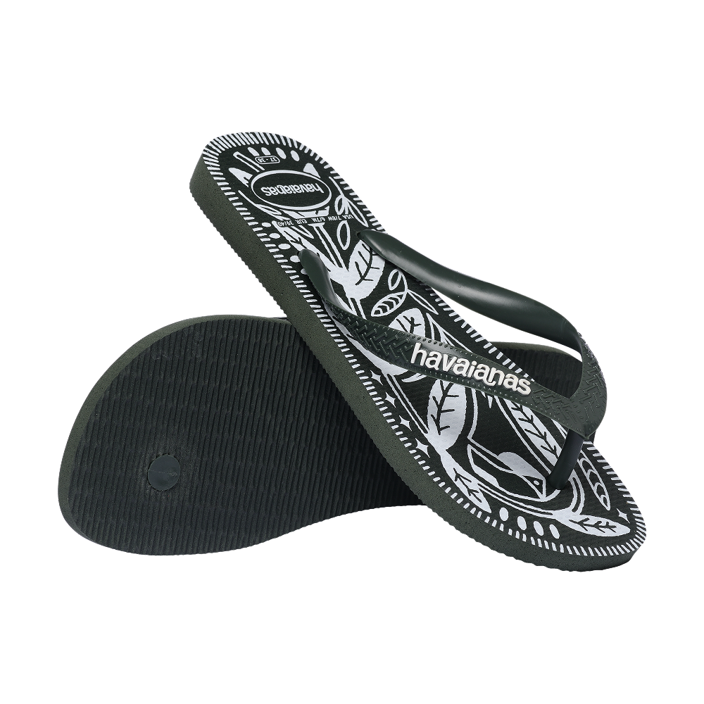 Feita de Ginga JARDIM NOTURNO Flip Flops