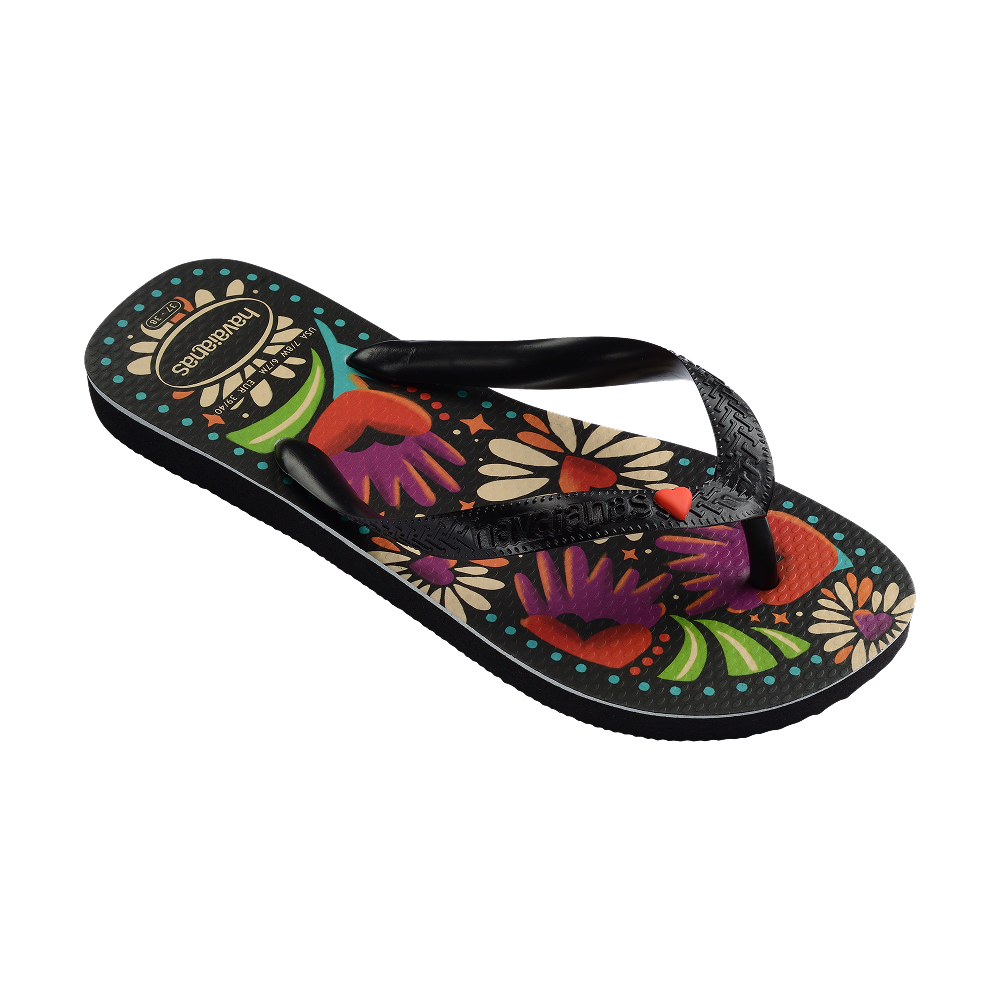 Feita de Ginga BEGÔNIA CORAÇÃO Flip Flops