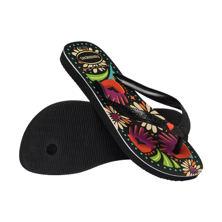 Feita de Ginga BEGÔNIA CORAÇÃO Flip Flops