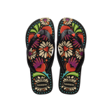 Feita de Ginga BEGÔNIA CORAÇÃO Flip Flops