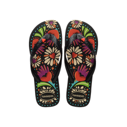 Feita de Ginga BEGÔNIA CORAÇÃO Flip Flops