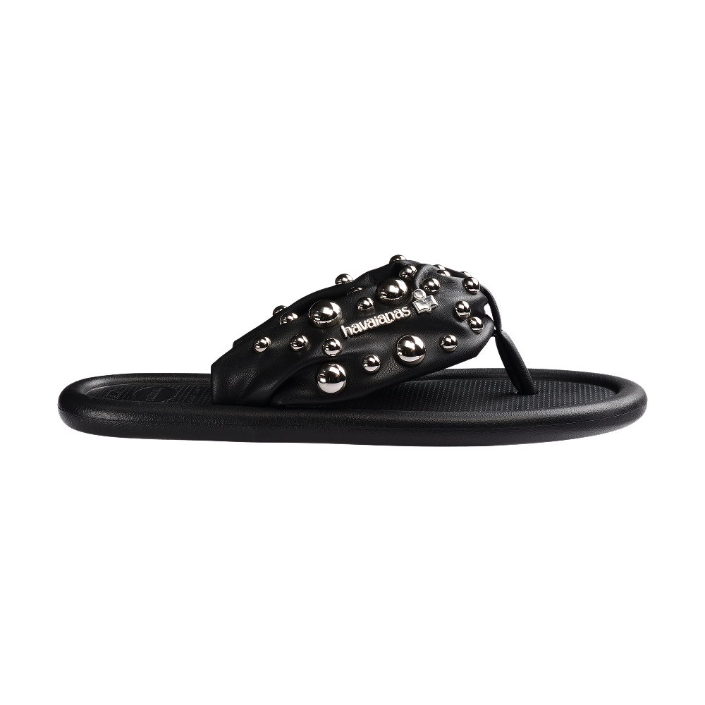 havaianas ISABEL MARANT Maxi Puffed Studs Black Flip Flops