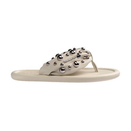 havaianas ISABEL MARANT Maxi Puffed Studs Beige Flip Flops