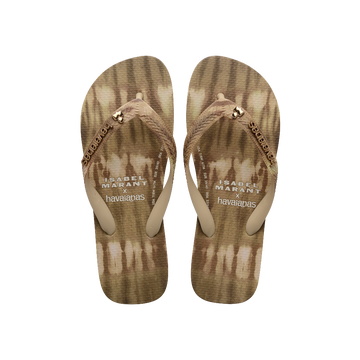 havaianas ISABEL MARANT Top Ikat Sand Grey Flip Flops