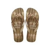 havaianas ISABEL MARANT Top Ikat Sand Grey Flip Flops