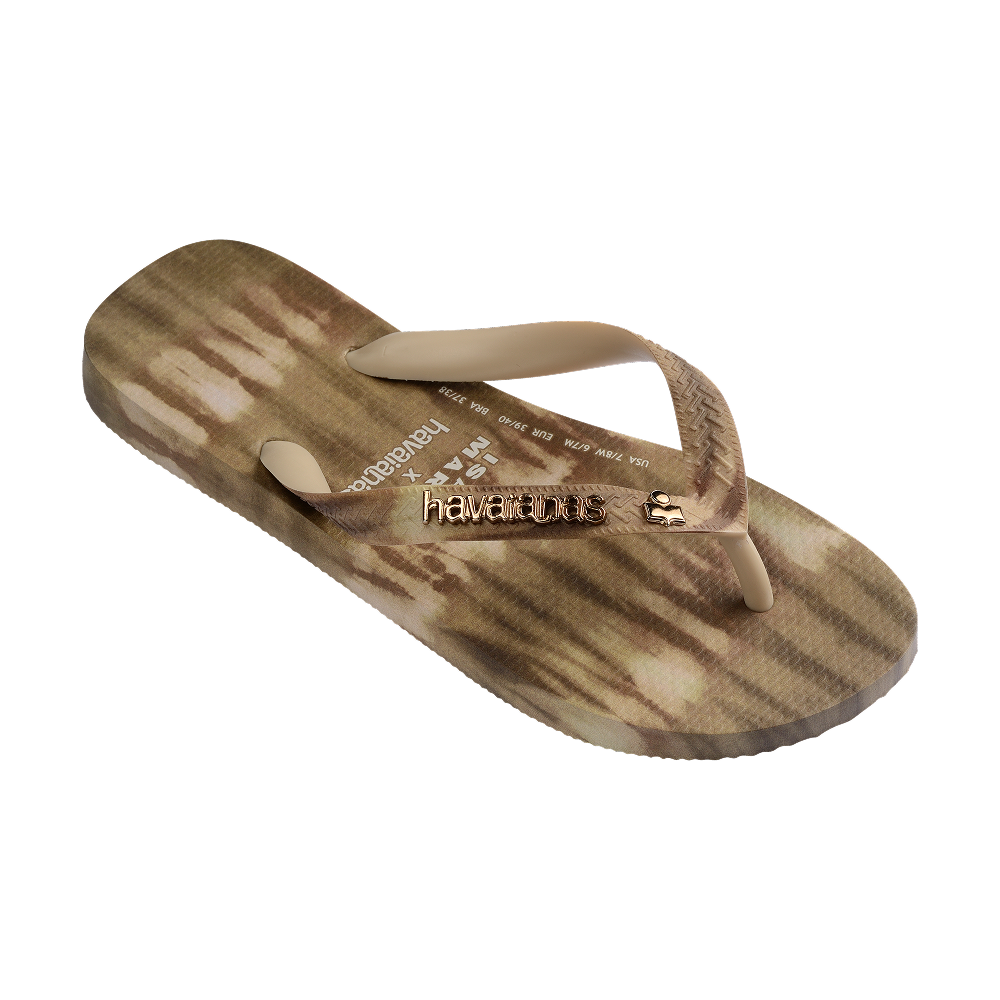 havaianas ISABEL MARANT Top Ikat Sand Grey Flip Flops